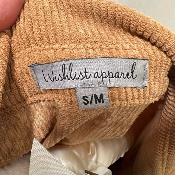 Corduroy Button Down Shacket - Picture 4 of 8